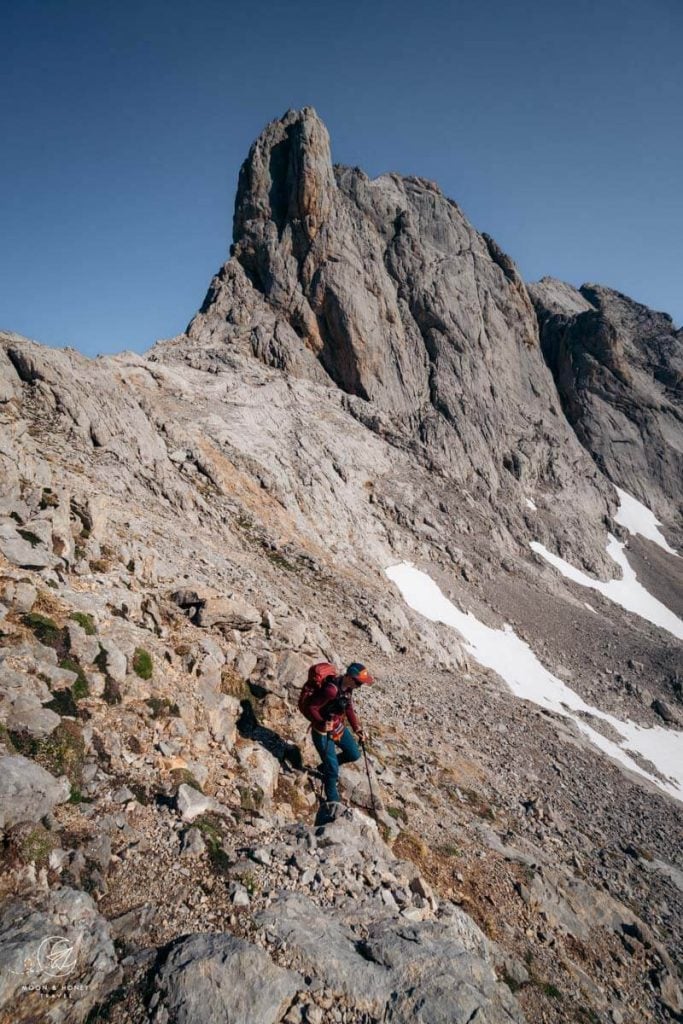 Horcada Arenera to Corona del Raso, Picos de Europa, Spain