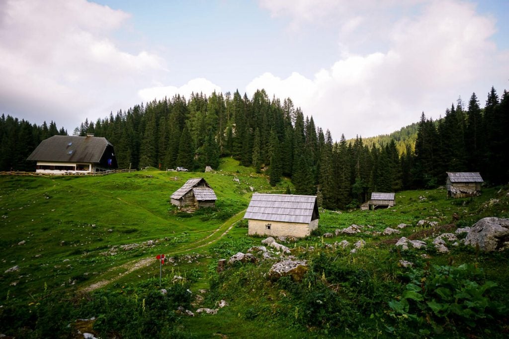 Koča na Planini pri Jezeru, Julian Alps, Slovenia