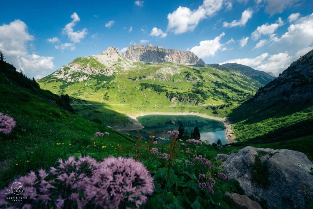 Lake Formarinsee, Lech, Austria