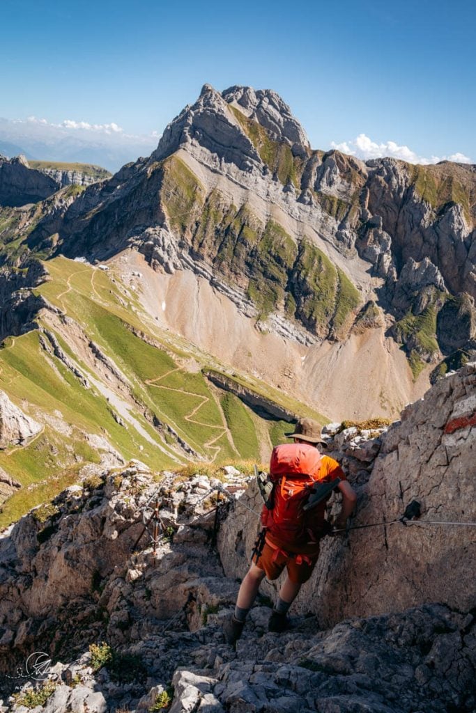 Alpstein hut to hut hike, Switzerland