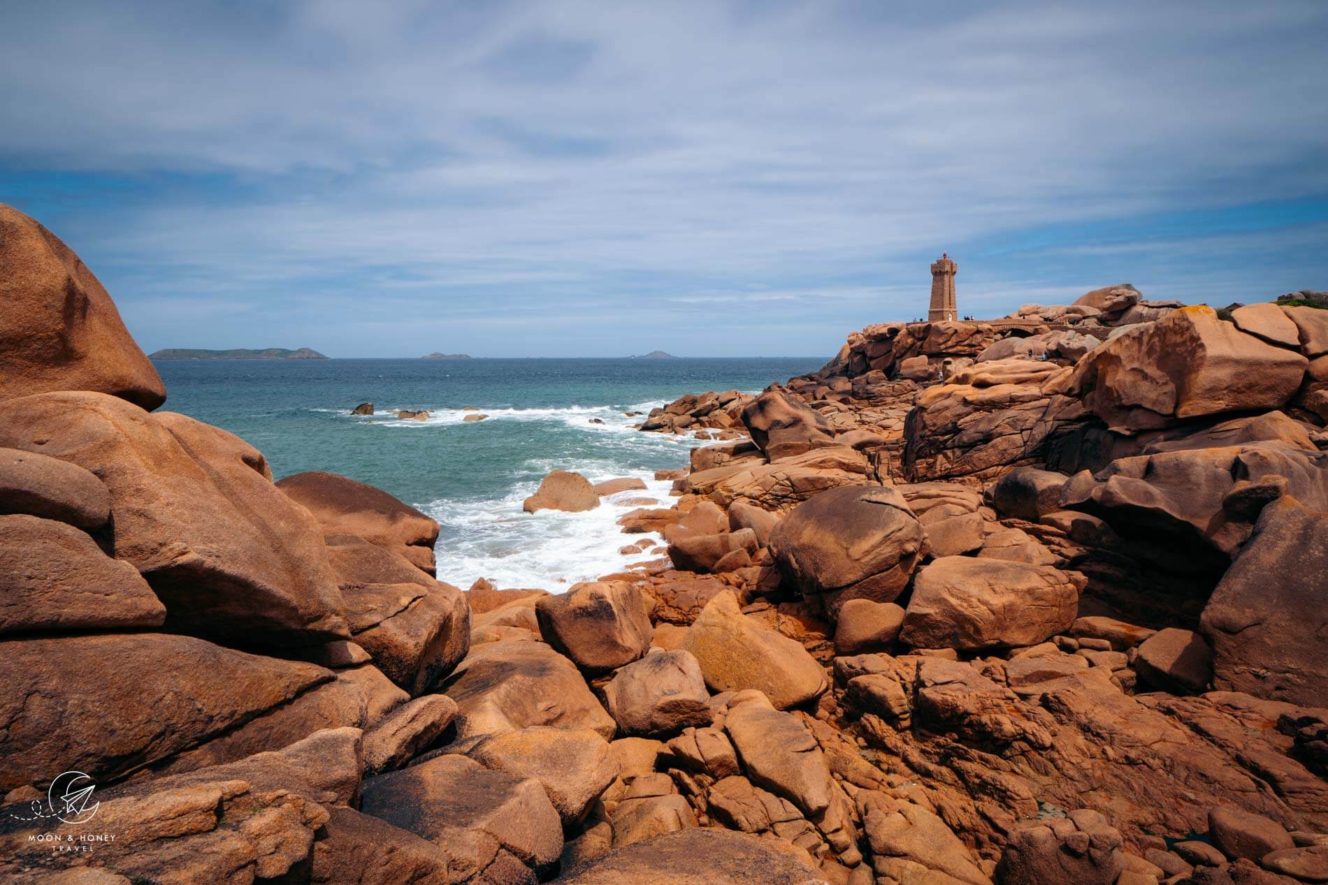 Hiking the Pink Granite Coast from Trégastel to Perros-Guirec in Brittany, France