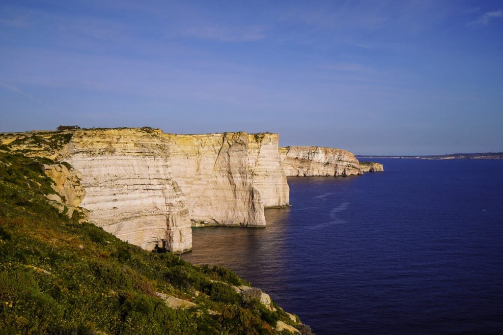 Sanap Cliffs Walk, Gozo Island, Malta